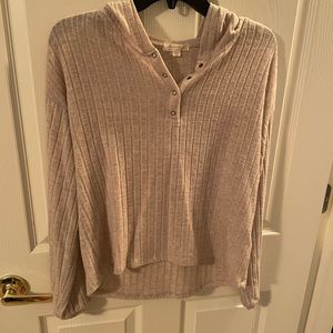 Beige hoodie
